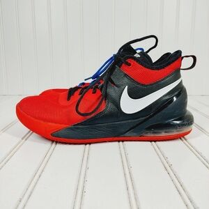 Nike Air Max Impact University Red Black Athleisure Lace Up Running Sneaker F145